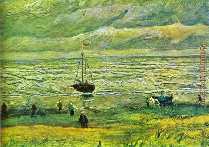 Vincent van Gogh Seashore at Scheveningen